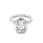 Oval Cut Lab-Grown Diamond Engagement Ring