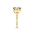 Oval Cut Lab-Grown Diamond Engagement Ring
