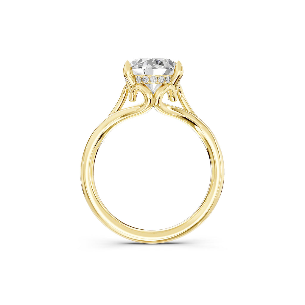 Oval Cut Lab-Grown Diamond Engagement Ring