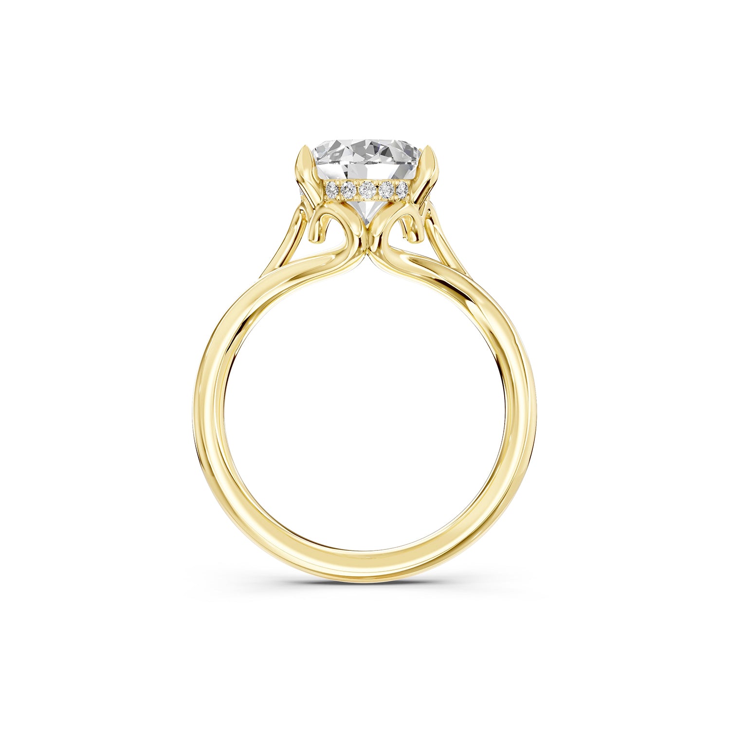 Oval Cut Lab-Grown Diamond Engagement Ring